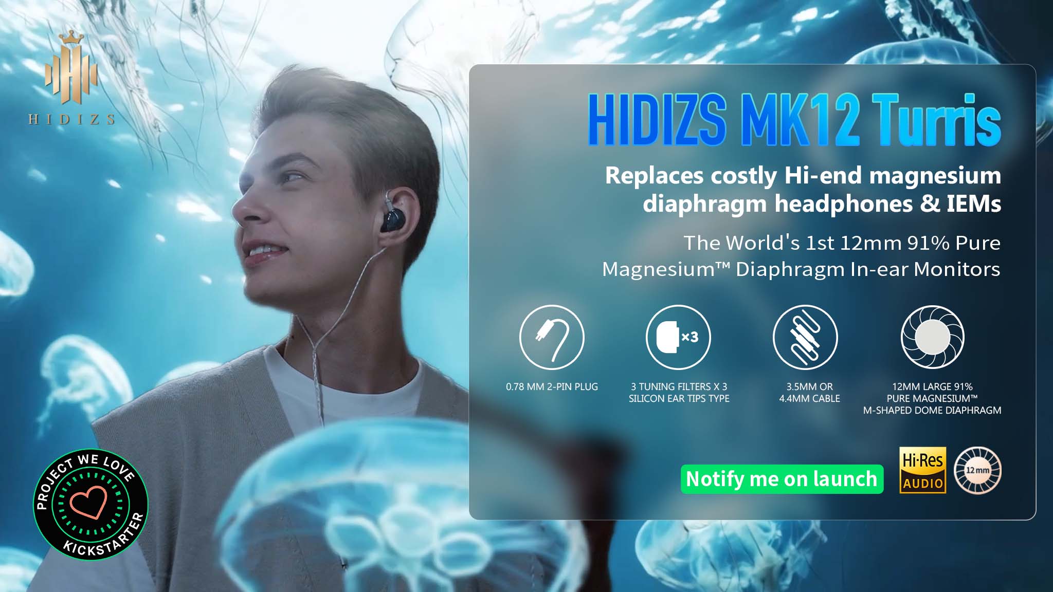 HIDIZS MK12 Turris — Where Magnetic Power, Portability, and Jellyfish Evolution Redefine HiFi Audio