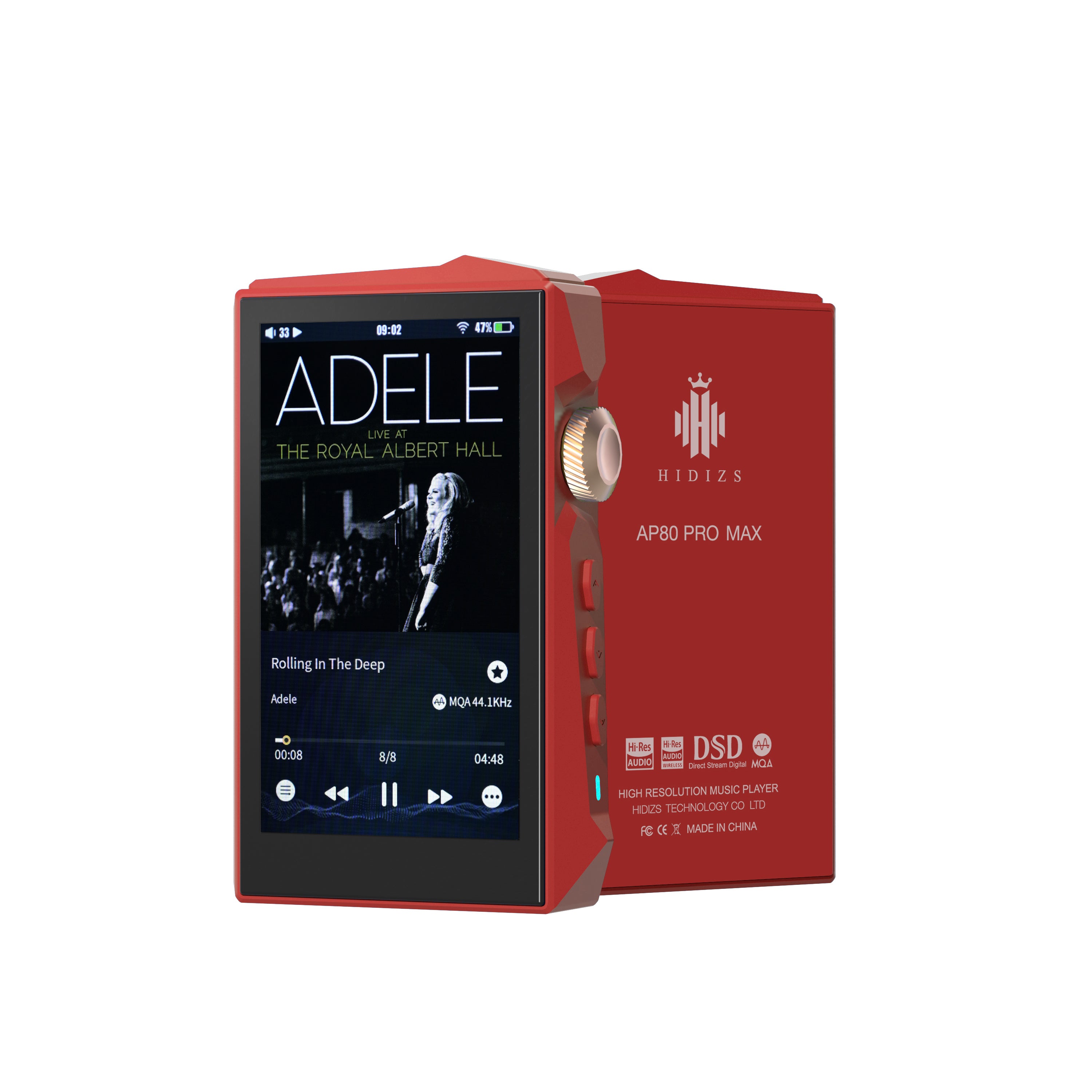 HIDIZS AP80 PRO MAX All-in-One Hi-Res Streaming Music Player
