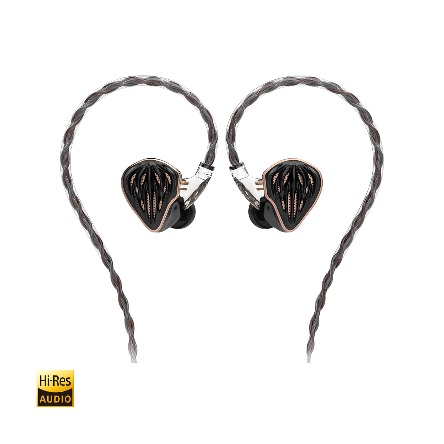 HIDIZS MS5 4BA 1DD Hybrid 5 Units HiFi In-Ear Monitors Earphones
