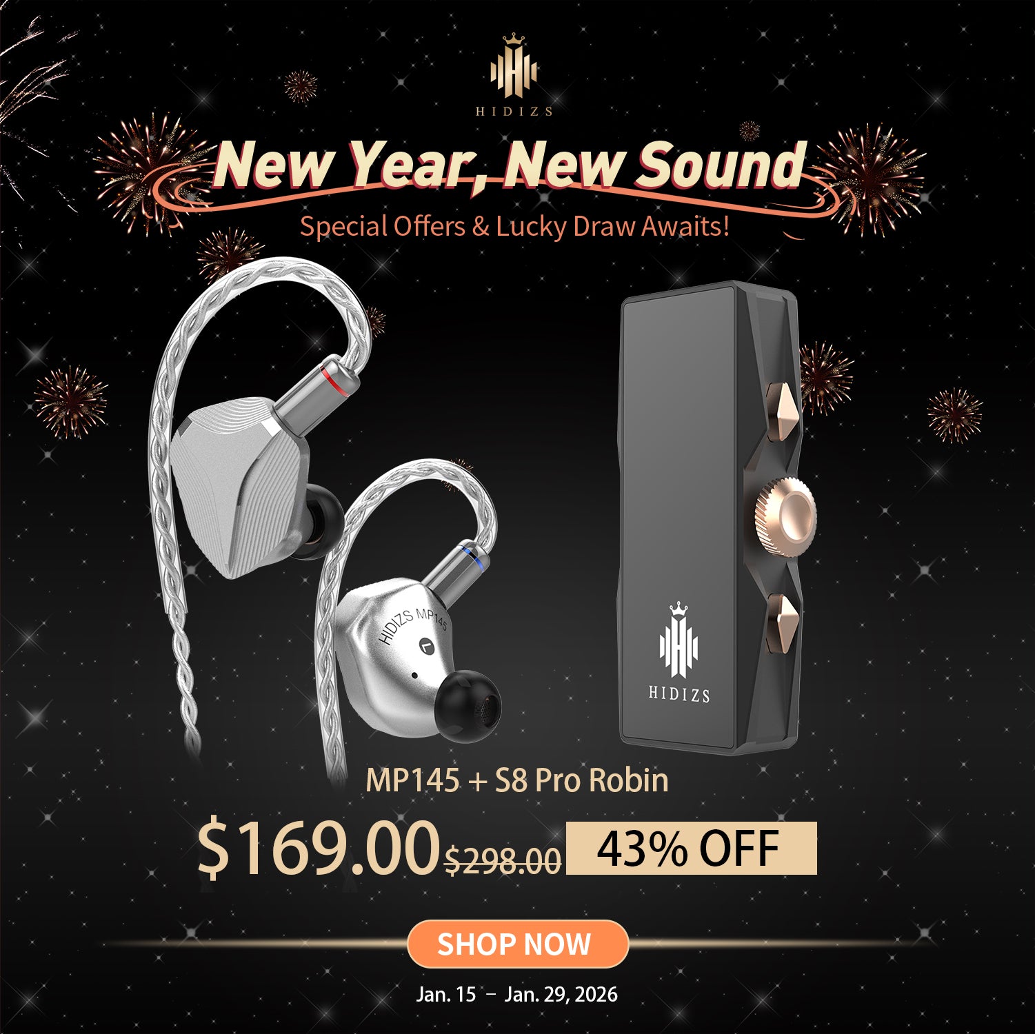 MP145 + S8 Pro Robin Bundle