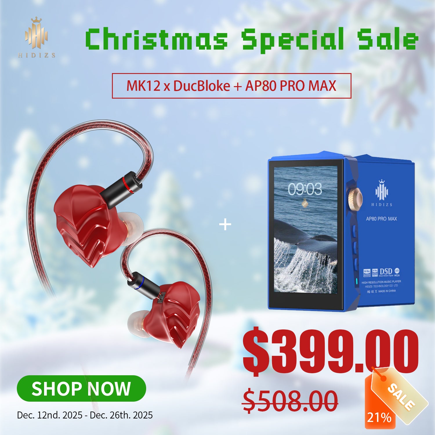 MK12 x DucBloke + AP80 PRO MAX Bundle