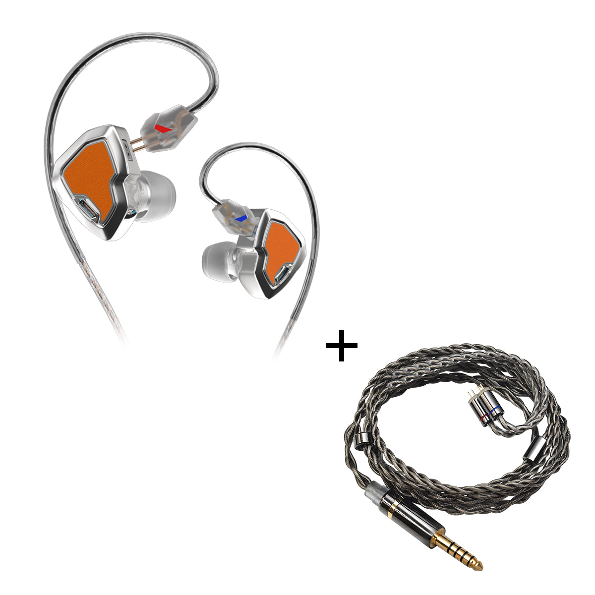 HIDIZS MS2 PRO 1BA + 1DD Hybrid HiFi In-ear Monitors