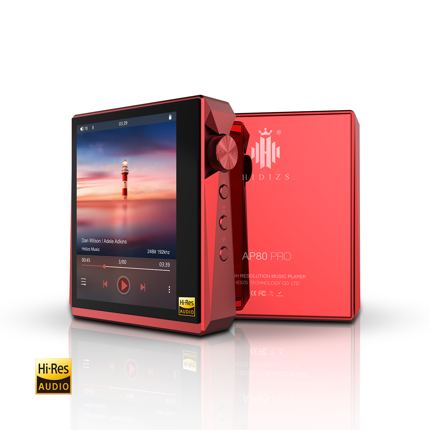 HIDIZS AP80 PRO Portable LDAC Lossless MQA Music Player