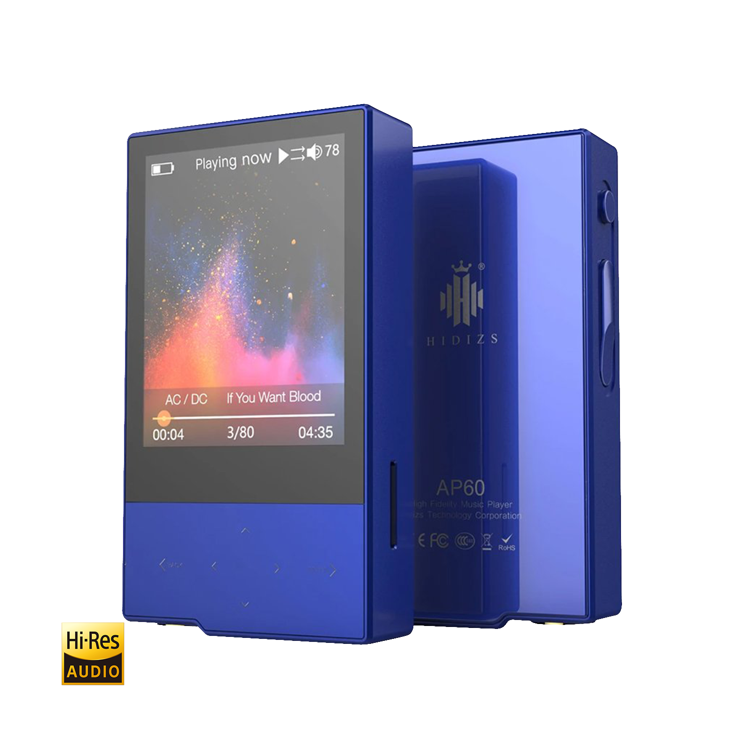 Hidizs AP60 II Portable Hi-Res Music Player