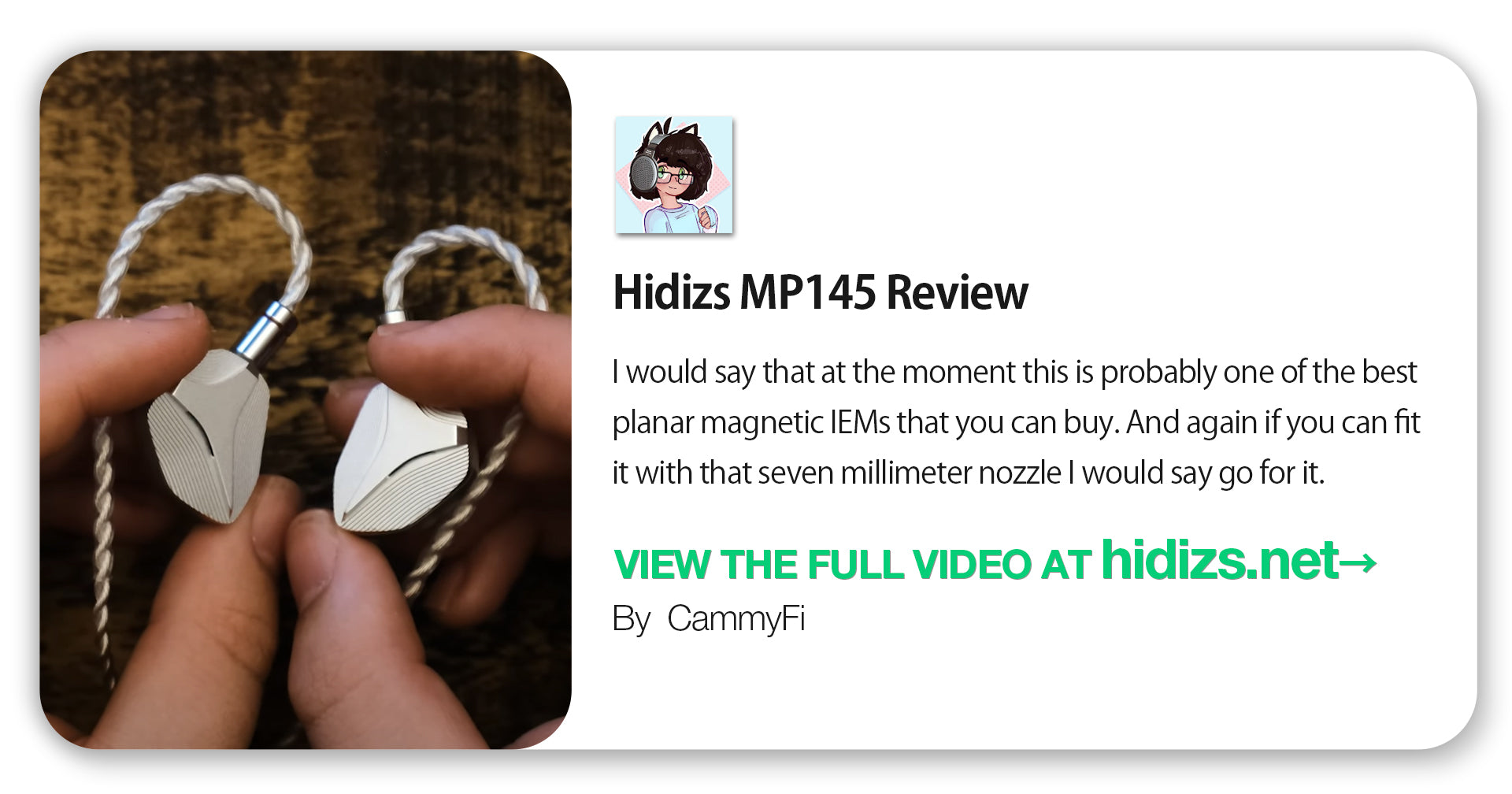 Hidizs MP145 Review - CammyFi