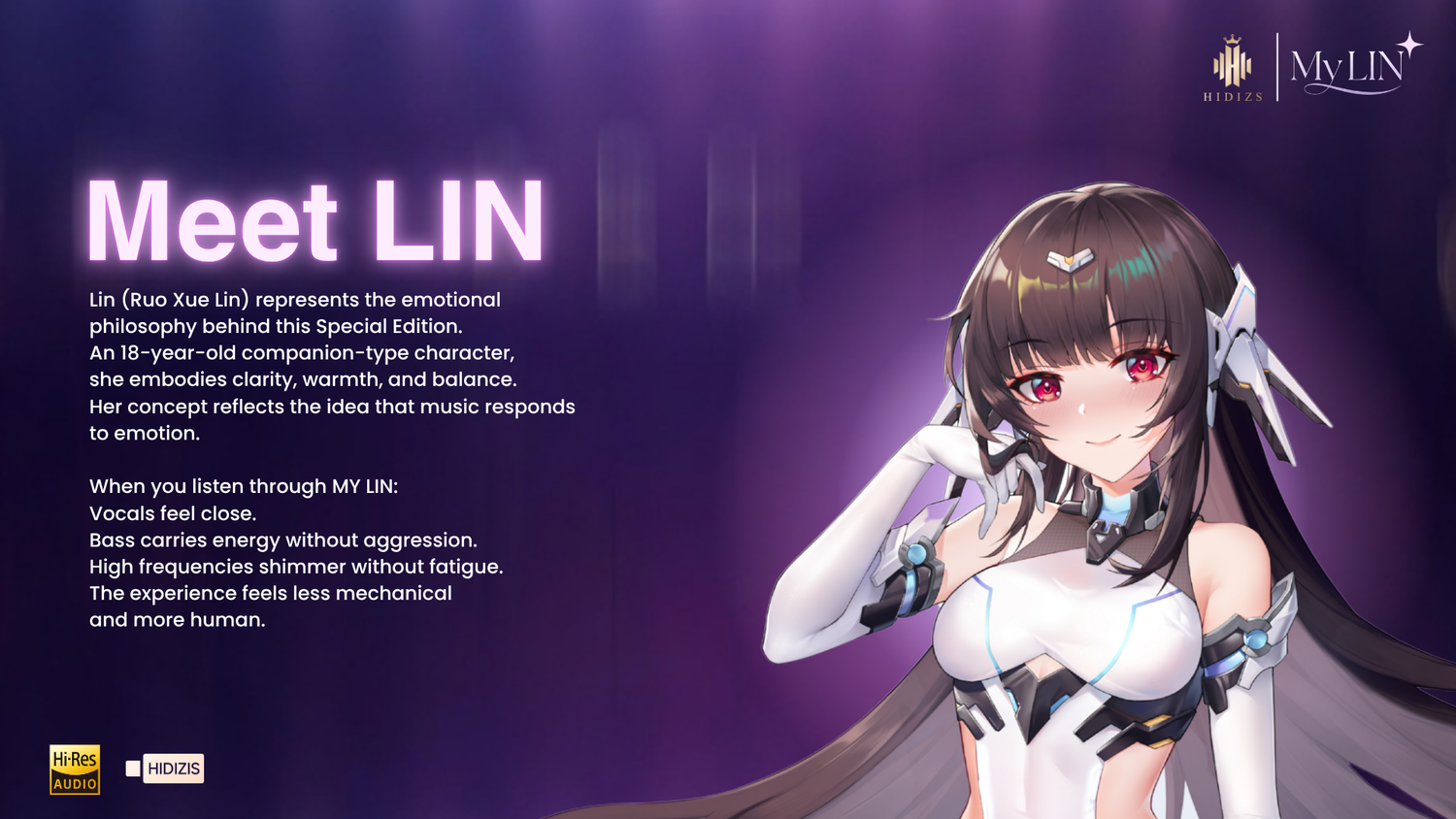LIN: The Heart of MY LIN, Your Sound Companion