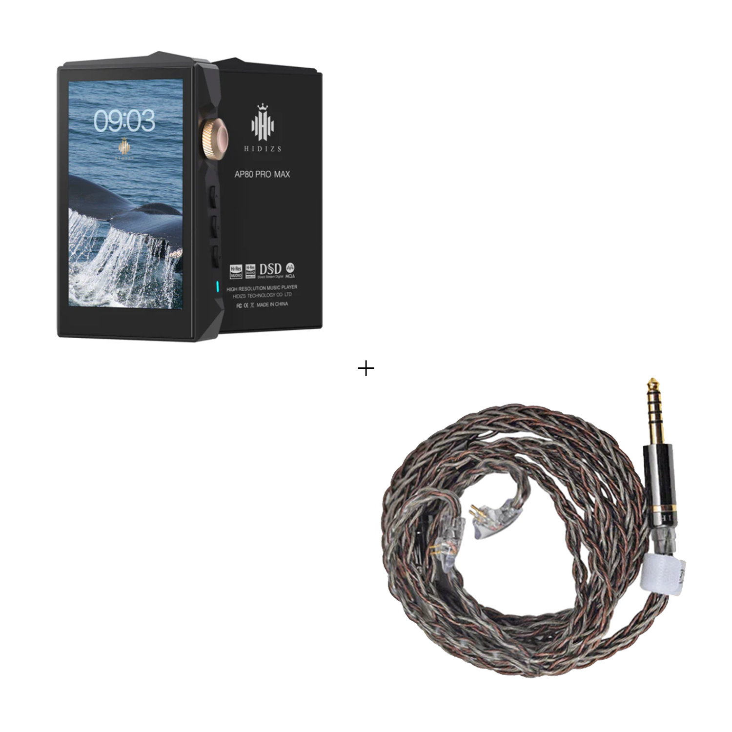 AP80 PRO MAX + MS5 3.5mm/4.4mm Upgrade Cable Bundle