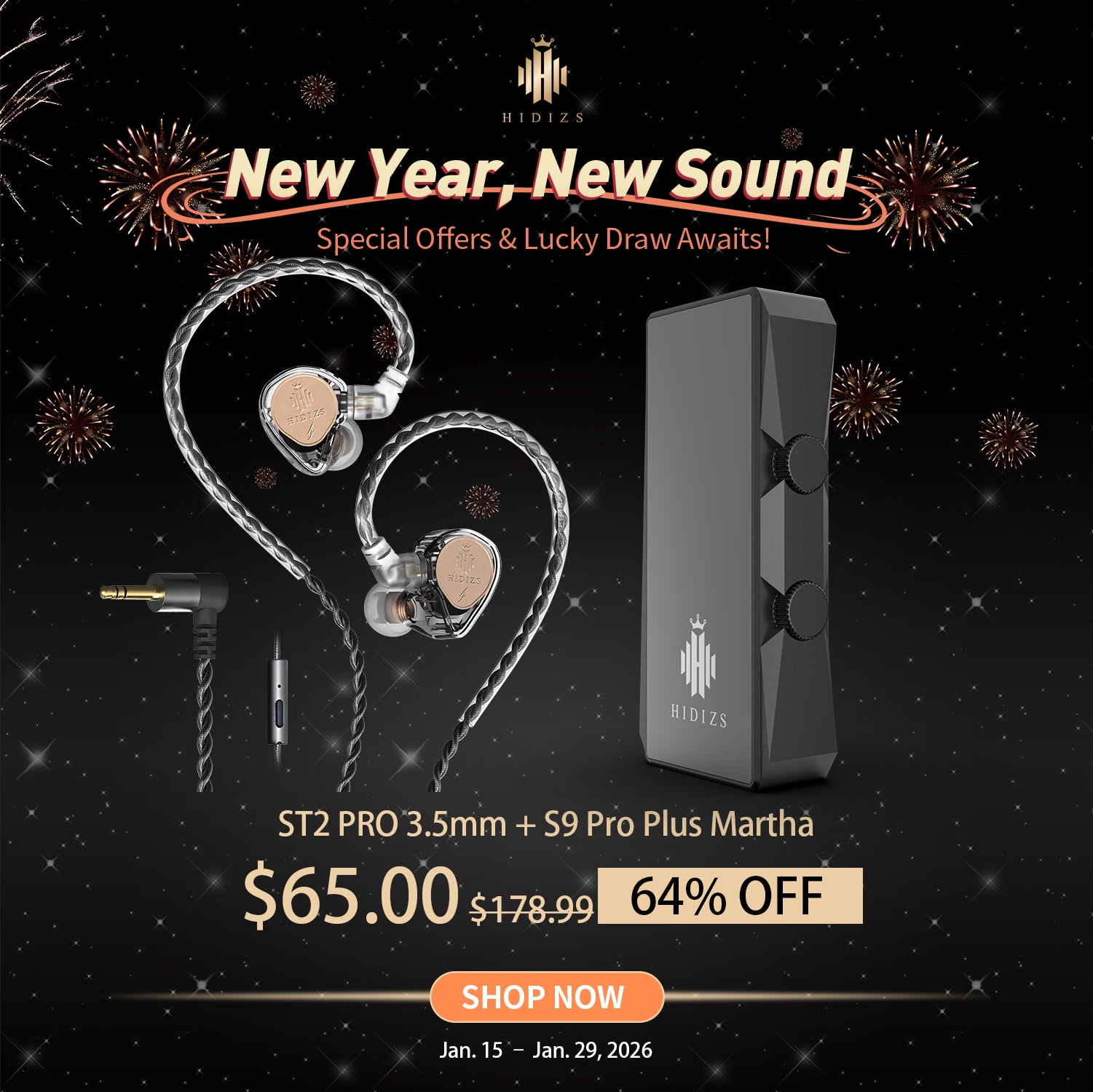 ST2 PRO 3.5mm + S9 Pro Plus Martha Bundle