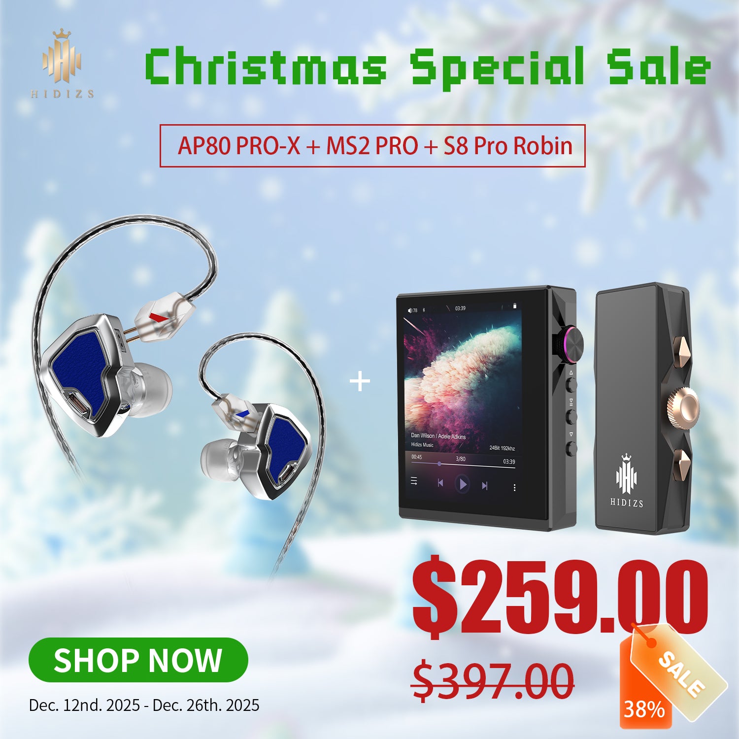 MS2 PRO + AP80 PRO-X + S8 Pro Robin Bundle