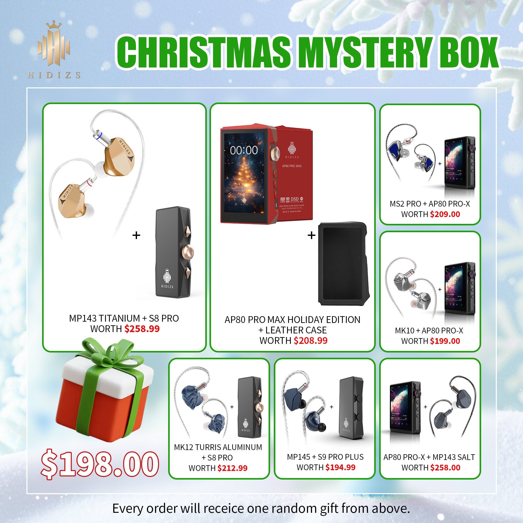 HIDIZS Christmas Mystery Box-3 2025
