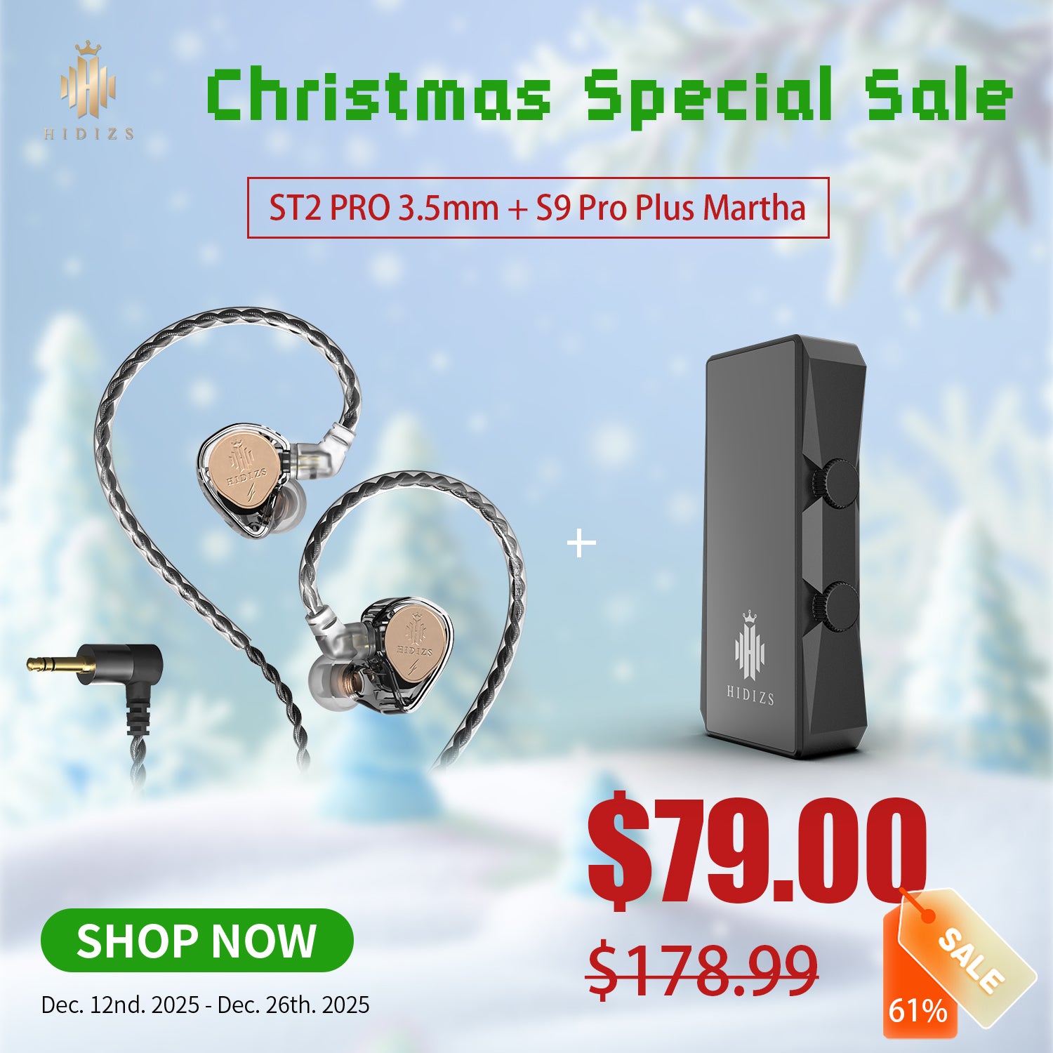 ST2 PRO 3.5mm + S9 Pro Plus Martha Bundle