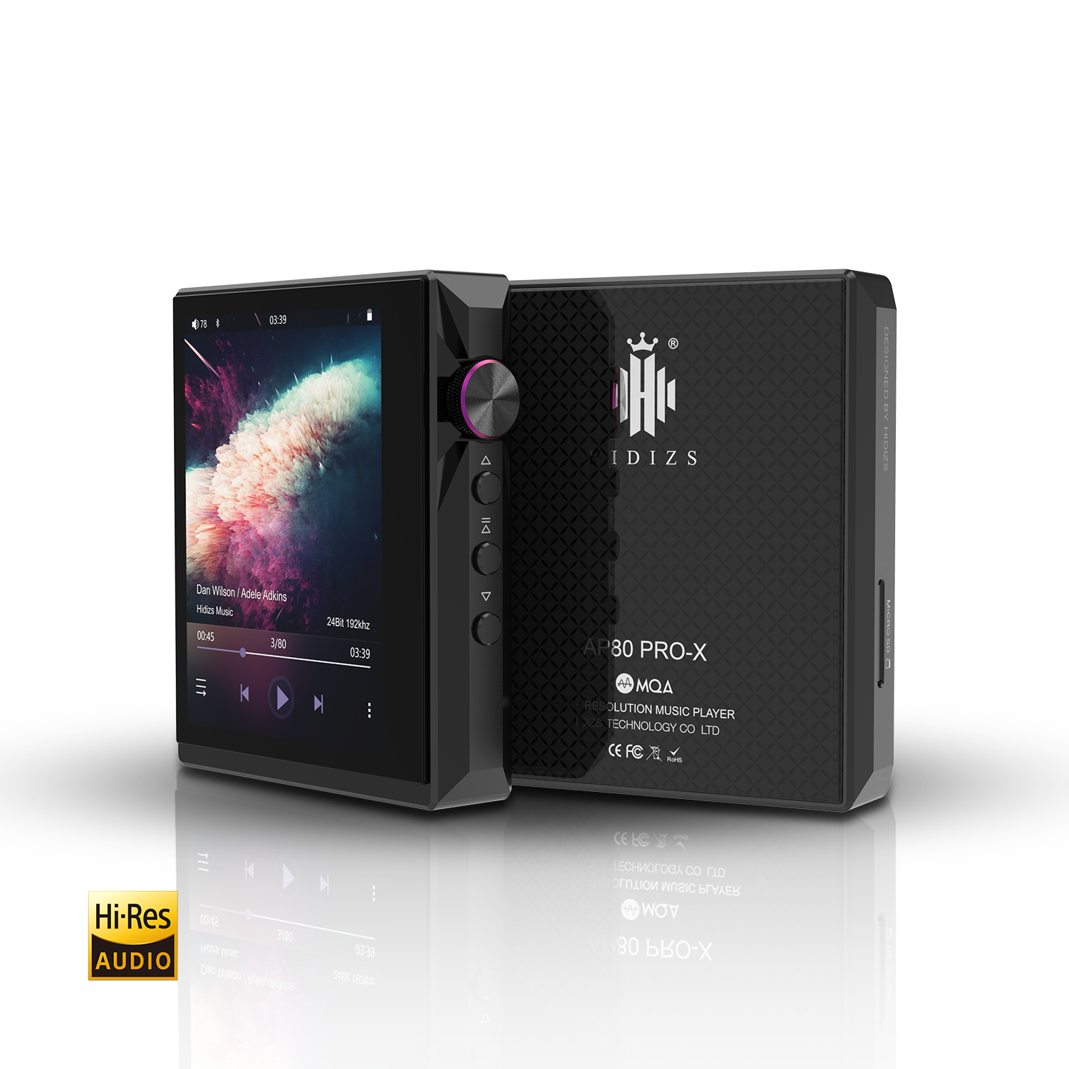 Hidizs AP80 PRO-X Portable Balanced Lossless MQA Music Player