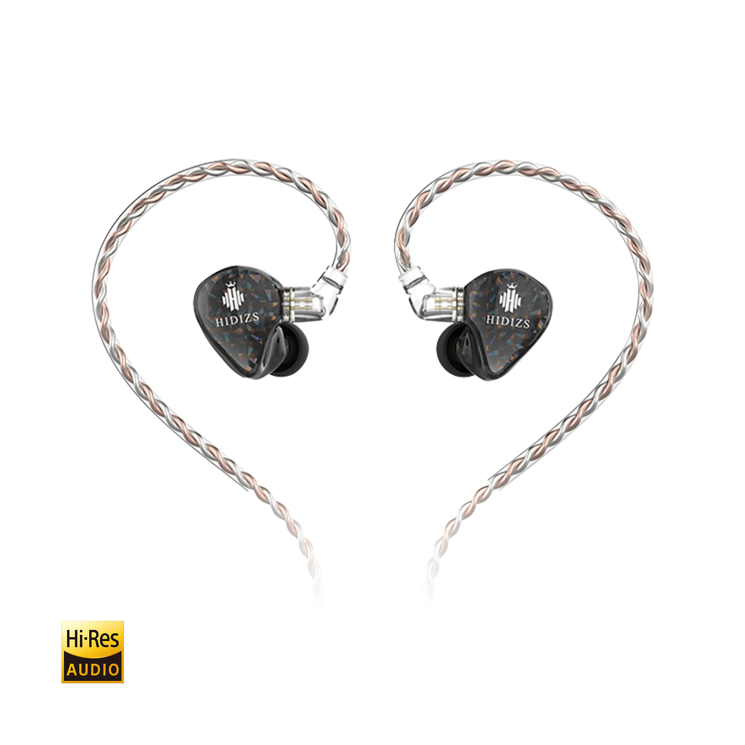 Hidizs Mermaid MS2 Hybrid Dual Drivers HiFi Earphones